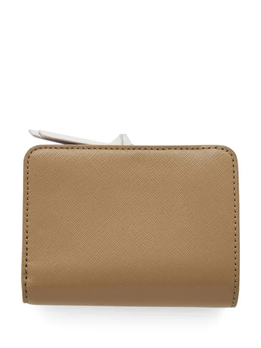 Marc Jacobs Donna Portafogli Marrone The Compact Wallet