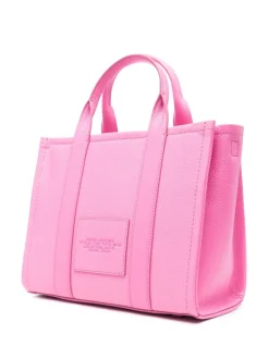 Marc Jacobs Donna The Leather Medium Tote Bag Borsa Rosa