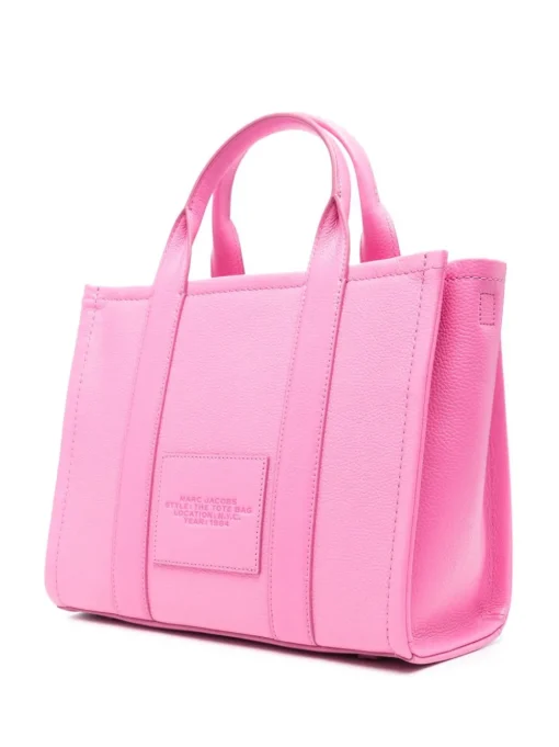 Marc Jacobs Donna The Leather Medium Tote Bag Borsa Rosa