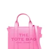 Marc Jacobs The Leather Small Tote Bag Donna Borsa Rosa Scuro