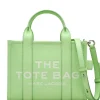Marc Jacobs The Leather Small Tote Bag Donna Borsa Verde Chiaro