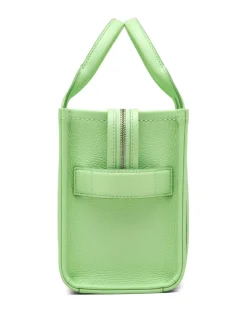 Marc Jacobs The Leather Small Tote Bag Donna Borsa Verde Chiaro