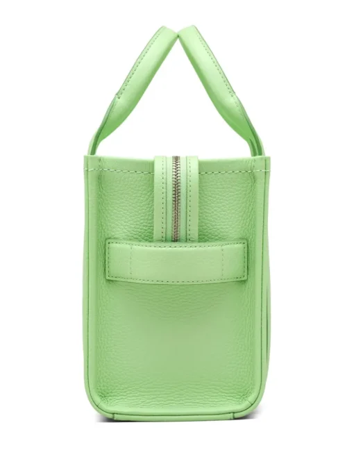 Marc Jacobs The Leather Small Tote Bag Donna Borsa Verde Chiaro