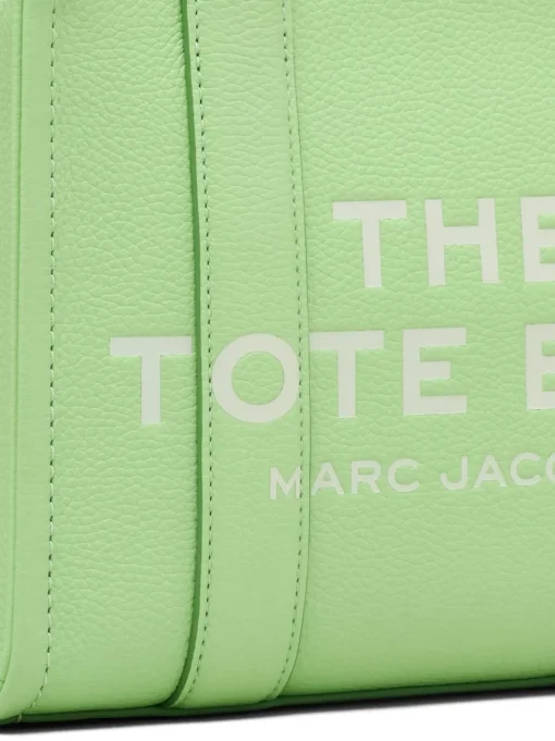 Marc Jacobs The Leather Small Tote Bag Donna Borsa Verde Chiaro