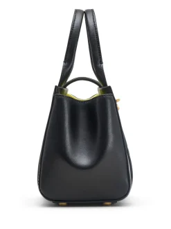 Marc Jacobs The Turnlock Crossbody Tote Bag Donna Borsa Nero