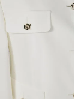 Max Mara Giacca Bianco Donna