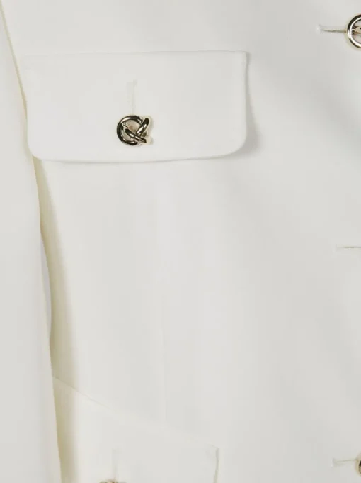 Max Mara Giacca Bianco Donna