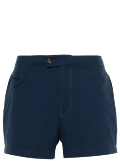 Mc2 Saint Barth Boxer Blu Uomo Tinta Unita
