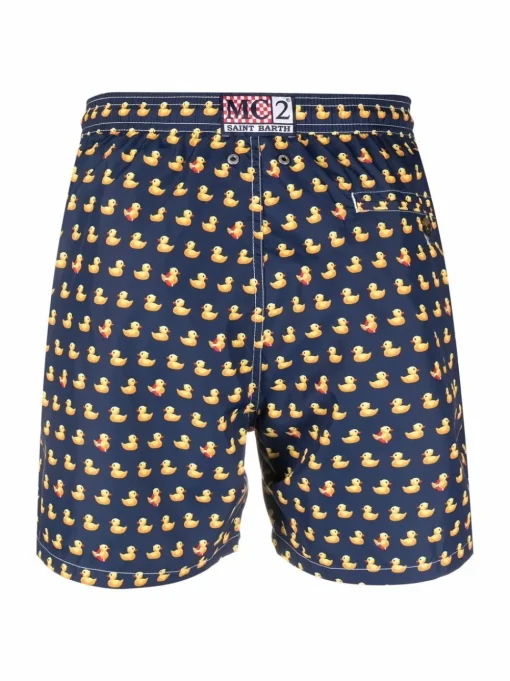 Mc2 Saint Barth Boxer Blu Uomo Lighting Micro Fantasy Papere