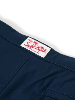 Mc2 Saint Barth Boxer Blu Uomo Tinta Unita