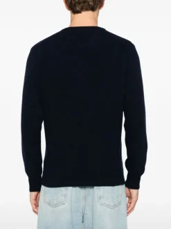 Mc2 Saint Barth Maglia Blu Uomo Cortina Après-Ski