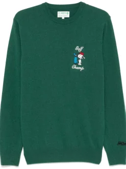 Mc2 Saint Barth Maglia Verde Uomo Golf Champ