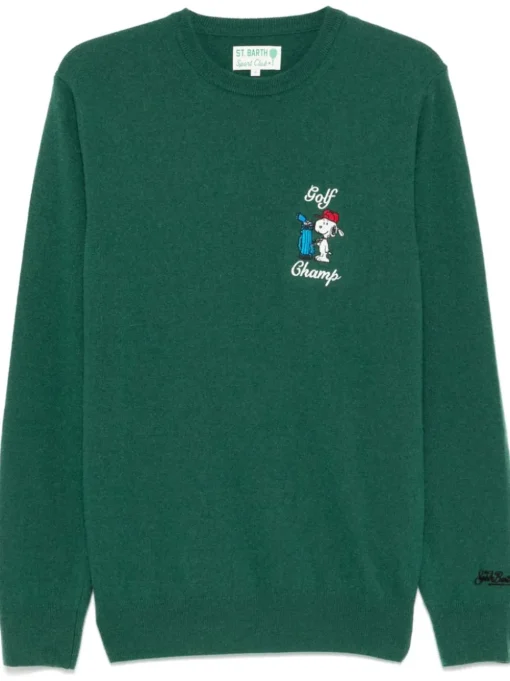 Mc2 Saint Barth Maglia Verde Uomo Golf Champ