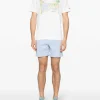 Mc2 Saint Barth T-shirt Bianco Uomo Motivo Cala Comte