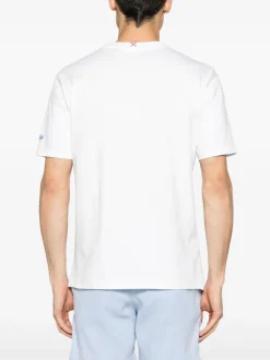 Mc2 Saint Barth T-shirt Bianco Uomo Stampa Bottiglia Tequila