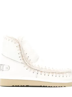 Mou Scarpa Bianco Donna Eskimo 18 Logo