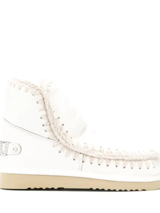 Mou Scarpa Bianco Donna Eskimo 18 Logo
