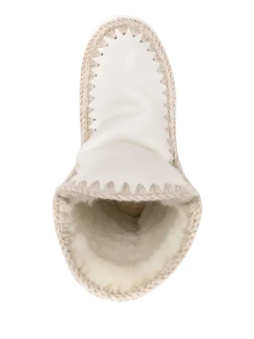 Mou Scarpa Bianco Donna Eskimo 24 Logo
