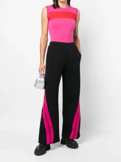 Msgm Pantalone Nero Donna
