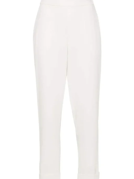 P.a.r.o.s.h. Pantalone Bianco Donna crop Pany