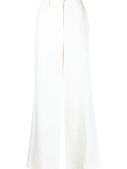 P.a.r.o.s.h. Pantalone Bianco Donna