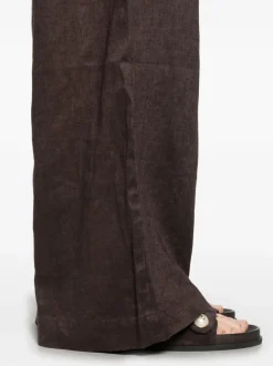 P.a.r.o.s.h. Pantalone Marrone Donna