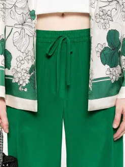 P.a.r.o.s.h. Pantalone Verde Donna