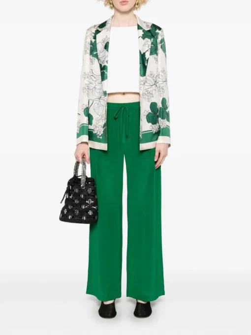 P.a.r.o.s.h. Pantalone Verde Donna