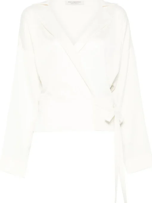 Philosophy Di Lorenzo Serafini Camicia Beige Donna
