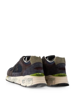 Premiata Scarpa Blu-Marrone Uomo Mase
