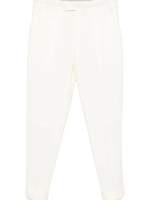 Pt01 Pantalone Bianco Uomo