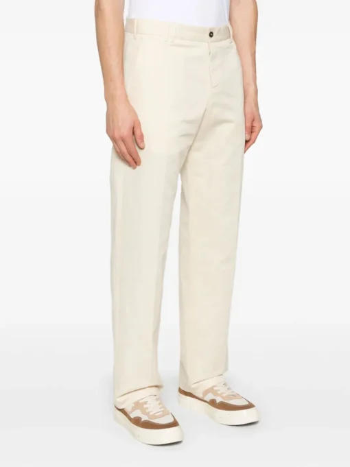Pt01 Pantalone Bianco Uomo