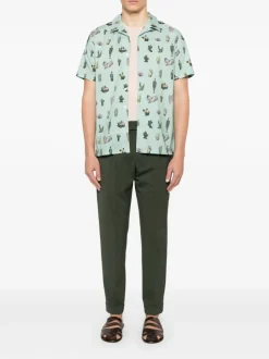 Pt Torino Pantalone Verde Uomo