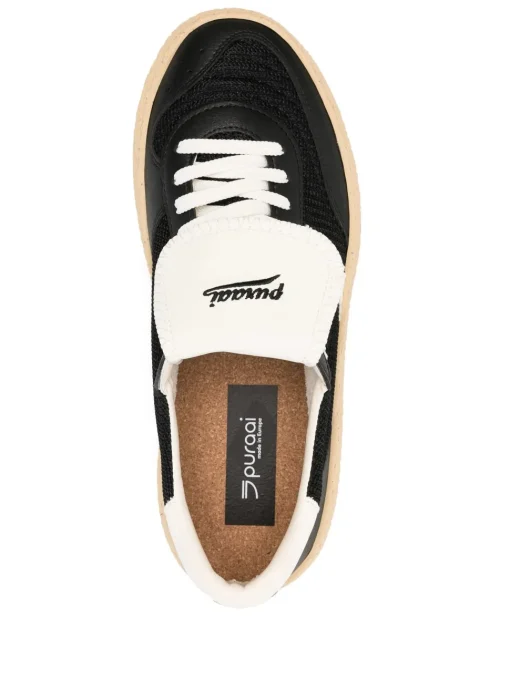 Puraai Polly Tab Donna Scarpa Nero