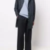 Rains Giubbotto Blu Uomo Impermeabile Dritto Lungo