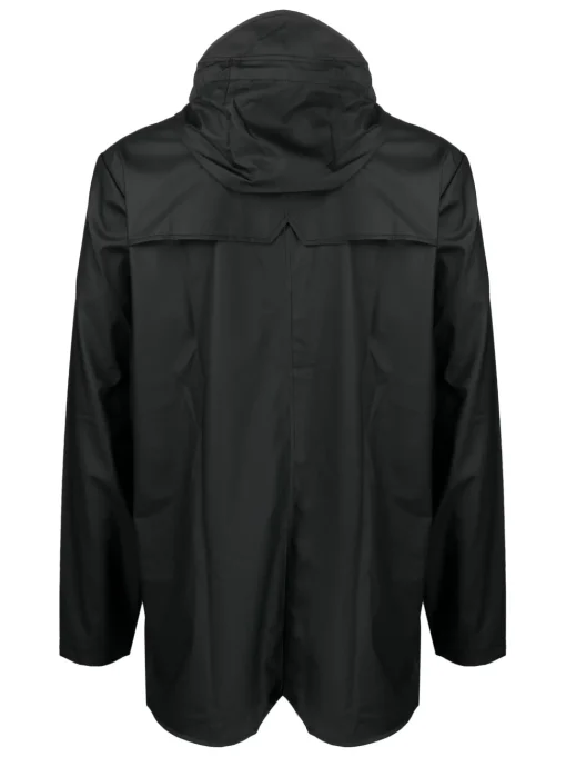 Rains Giubbotto Impermeabile Poliestere/Poliuretano Nero