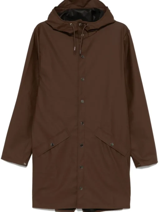 Rains Giubbotto Marrone Uomo Impermeabile