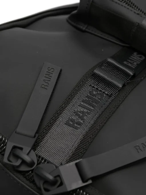 Rains Zaino Nero Uomo Trail impermeabile