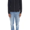 Rrd Felpa Nero Uomo collo alto