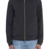 Rrd Giubbotto Blu Uomo con cappuccio