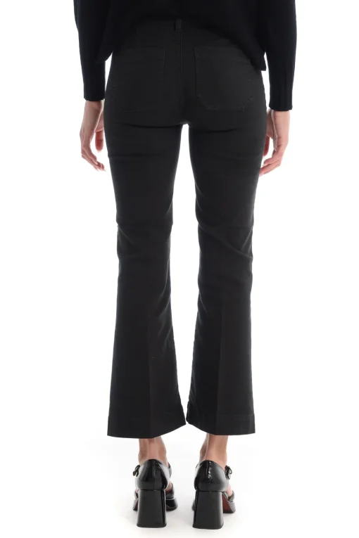 Seafarer Pantalone Nero Donna vita alta