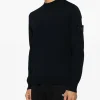 Stone Island Maglia Blu Uomo Girocollo