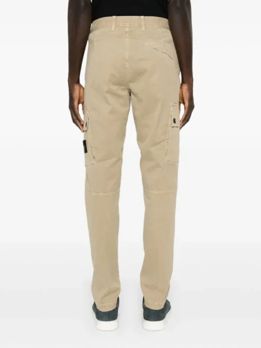 Stone Island Pantalone Marrone Uomo Cargo
