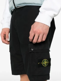 Stone Island Uomo Bermuda Blu Cargo