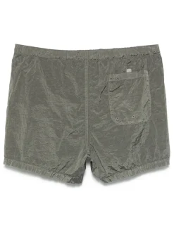 Stone Island Uomo Boxer Verde Corto