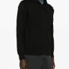 Stone Island Uomo Felpa Nero Cappuccio