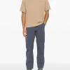 Stone Island Uomo T-shirt Marrone Girocollo