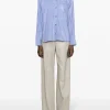 S.w.o.r.d. Giubbotto-Camicia Azzurro Donna Scamosciato