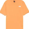 The North Face Uomo T-shirt Arancione Stampa Moschettoni