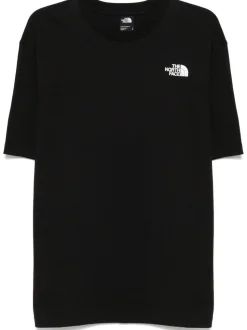 The North Face Uomo T-shirt Nero Stampa Moschettoni